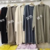 Retro soft and fluffy cardigan for women's autumn and winter new loose and laid-back style, knee-length knitted coat top for women details Picture